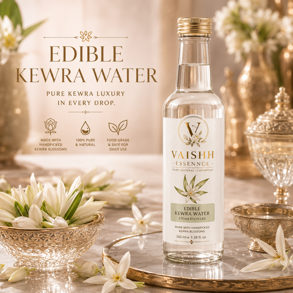 Edible Kewra Water