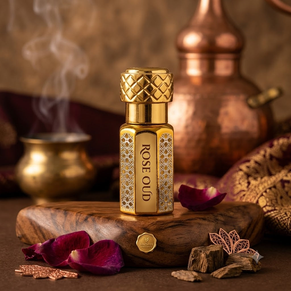 Rose Oud | Authentic Indian Attar | Originated From Kannauj