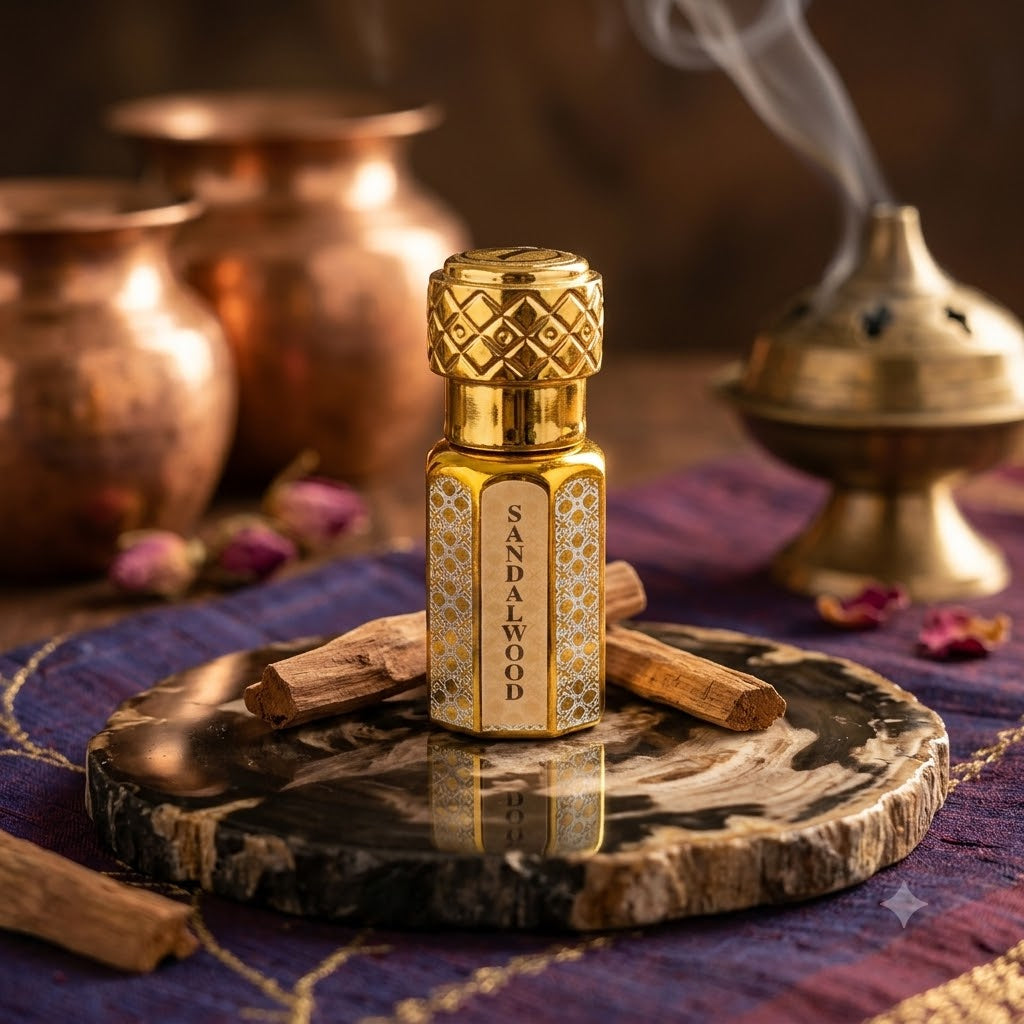 Sandalwood Attar | Authentic Indian Attar | Originated From Kannauj