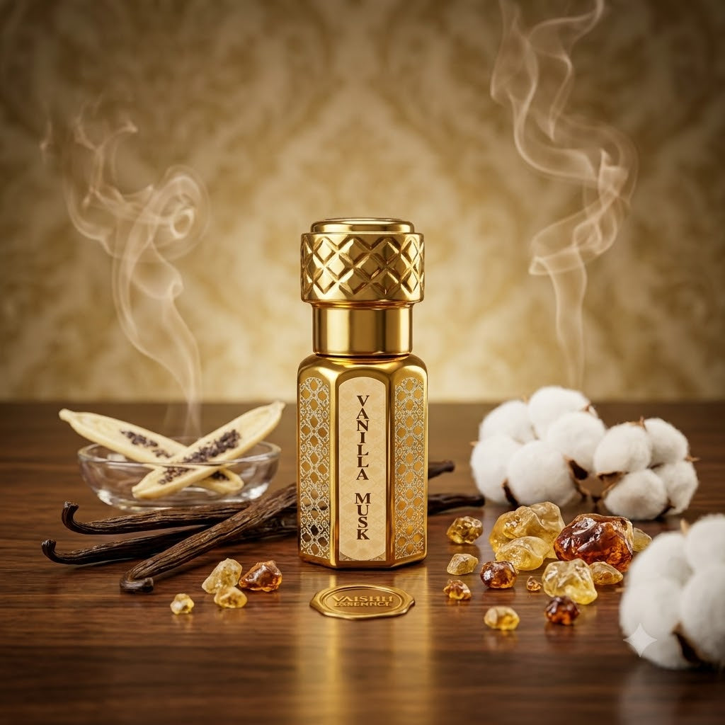 Vanilla Musk | Authentic Indian Attar | Originated From Kannauj